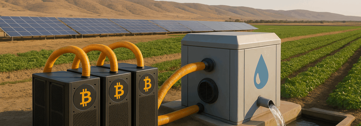 Bitcoin-Wassermining